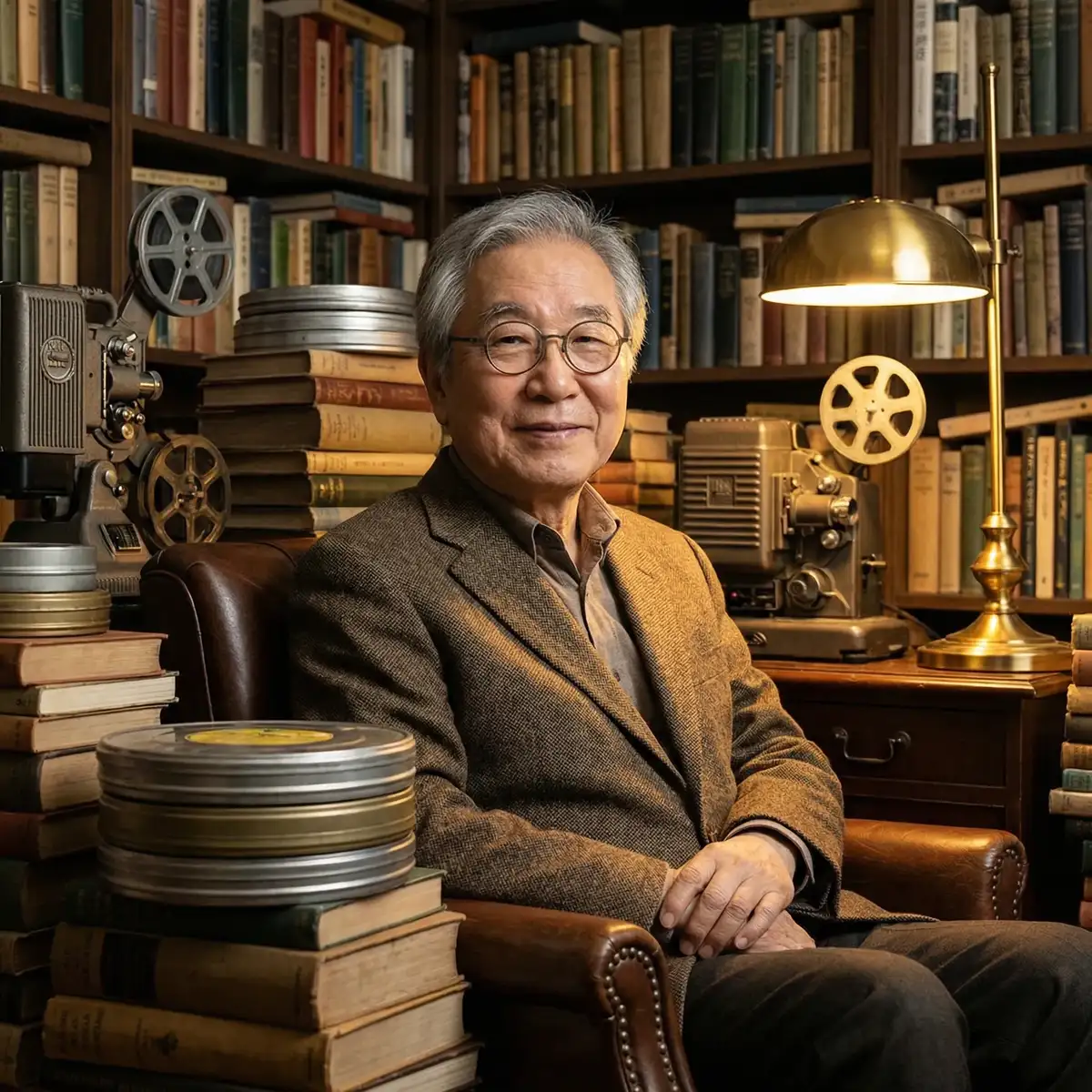 亚洲伦理片库馆长肖像 - 小米感恩季 研究学者